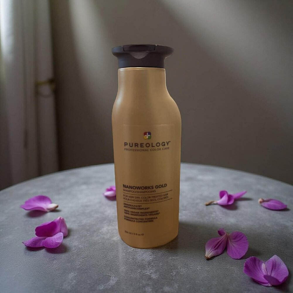 Pureology Nanoworks Gold Shampoo  9 oz
